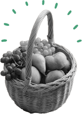 Des paniers de fruits à partager, toutes les semaines.