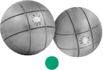 Un terrain de pétanque en cours de construction…